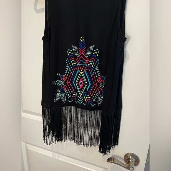 Xhilaration Women’s Black Cardigan Vest Size Small - Picture 9 of 10